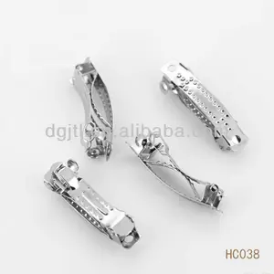 Kẹp Tóc Barrette Pháp Khoảng Trống Bow Slides 40Mm