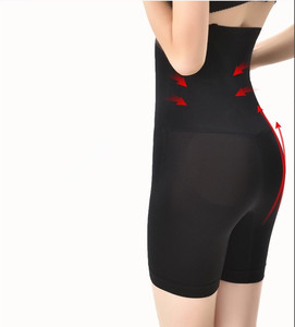 Biancheria intima donna donna snellente a vita alta con stampa mutandine lunghe Shapewear slip con colletto senza spalline - Product Image 6