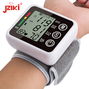 Preço de fábrica barato Jziki Monitor Digital BP Relógio Portátil Máquina De Pressão Arterial De Pulso para Uso Doméstico