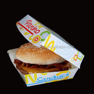 แบบกล่องเบอร์เกอร์สำเร็จรูป - Product Image 3