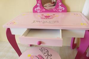 Los diseños modernos chicas <span class=keywords><strong>tocador</strong></span> con espejo Silla de mesa <span class=keywords><strong>para</strong></span> niños - Product Image 5