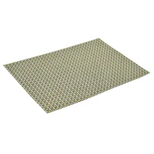 Oro manteles de PVC mesa de comedor mat almohadilla de aislamiento térmico pp placemat real montaña decoración del hogar manteles de pvc