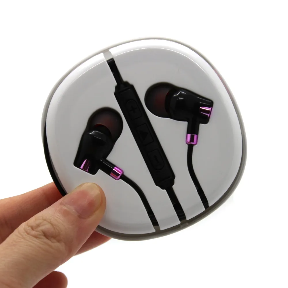 Giá rẻ tai nghe với điều khiển Âm Lượng Dễ Thương Tai Nghe cho Gril Samsung Android Điện Thoại Di Động Nokia E71
