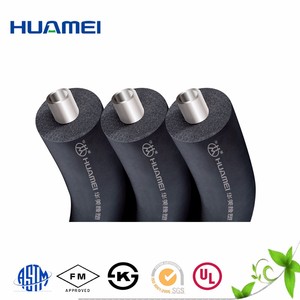 Acústico ignífugo <span class=keywords><strong>aislamiento</strong></span> de espuma y <span class=keywords><strong>aislamiento</strong></span> térmico cálido goma espuma de célula cerrada tubo - Product Image 1