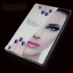 Chuyên Nghiệp Acrylic Nail Gel Polish Display Card Book Bảng Màu Biểu Đồ Nail Art Salon Dụng Cụ Làm Móng Tay
