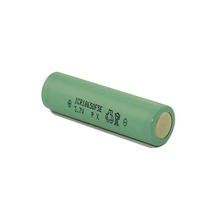 रिचार्जेबल 18650 कोशिकाओं 3.7 v 2200 mAh लिथियम बैटरी