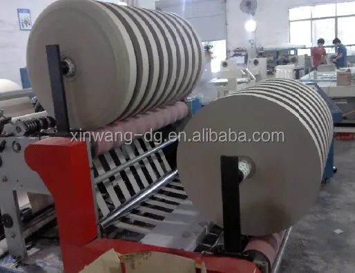 Mesin Penggulung Rewinder, Gulung Kertas Kraft 800Mm