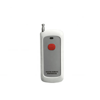 Émetteur RF sans fil 500m, télécommande à code d'apprentissage, matériau plastique, IC 1527 pour l'automatisation domestique et les lampes