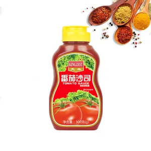 Different Types OF industrial Ketchup 28-30% Concentration Wholesale Tomato Sauce for fried chips chicken