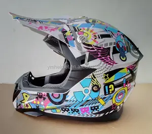 YM-915 Motocross ECE หมวกกันน็อกปิดถนน DOT รถจักรยานยนต์หมวกกันน็อคเต็มหน้า Casco