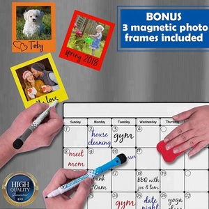 Chất lượng cao bảng trắng lớn Tùy chỉnh cao cấp từ khô-xóa danh sách mua sắm và tủ lạnh lịch kế hoạch - Product Image 4