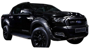 Cysunz מט גוף שחור חיפוי צד עליון דפוס 4 pcs עבור פורר t6 t7 t8 2012-2021 - Product Image 3