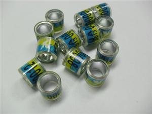M 2020 Aqua Gem Cincin Perut Burung Merpati Aluminium, Cincin Merpati Plastik untuk Pita Merpati - Product Image 5