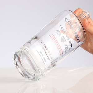 10 Oz <span class=keywords><strong>precio</strong></span> bajo <span class=keywords><strong>de</strong></span> alta Flint vacía <span class=keywords><strong>Grey</strong></span> <span class=keywords><strong>Goose</strong></span> botella <span class=keywords><strong>de</strong></span> Vodka para tapa - Product Image 4