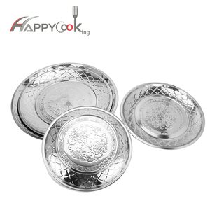 Fiambrera de metal de acero inoxidable personalizada de alta calidad, bandeja para habitación de hotel, bandeja de servicio - Product Image 2