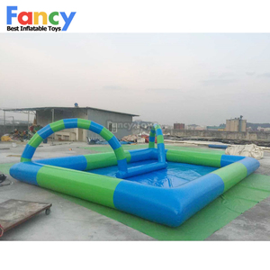 Piscine gonflable portable 2026 pour enfants, bleue, pour la marche sur l'eau / Piscine gonflable pour bateaux en promotion - Product Image 2