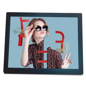 15" blue movie sexy digital photo frame / wedding photo album video free download with human body sense