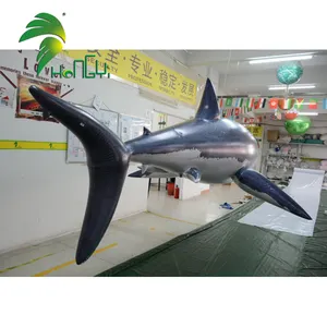 Large Mouth Inflatable Pool Shark Toy Flying Shark Balloon