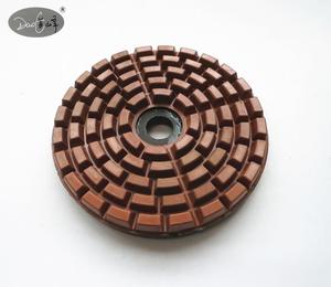 Disque abrasif <span class=keywords><strong>diamant</strong></span>é personnalisable DAOFENG 200 mm pour dalles de granit, pierre de résine, <span class=keywords><strong>ponceuse</strong></span> à motif, support OEM et OBM - Product Image 1