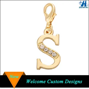 Fashion Gold S Alphabet Pendant Design