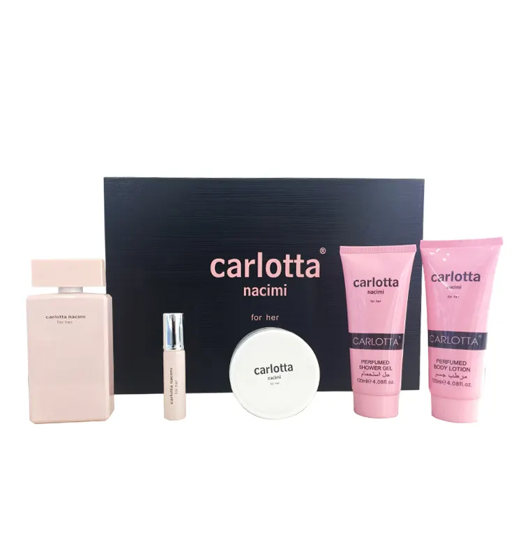 Carlotta Set Parfum Wanita, Parfum Merek Asli Hadiah Hari Valentine Tahan Lama