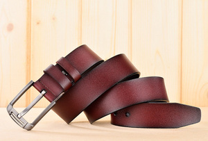 Nuevos <span class=keywords><strong>cinturones</strong></span> de cuero genuino <span class=keywords><strong>para</strong></span> hombres, <span class=keywords><strong>cinturones</strong></span> de cuero genuino Retro informales - Product Image 6