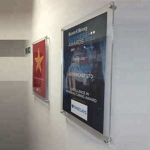 A3 Poster acrilico montato a parete cornici Lucite stampe di immagini cornice artistica galleria acrilica senza cornice - Product Image 1