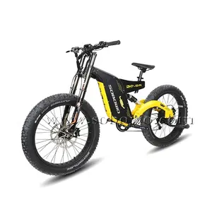 Sobowo-Bicicleta eléctrica de montaña de alta calidad, A8-R de frenos hidráulicos de 1000 vatios, neumáticos anchos
