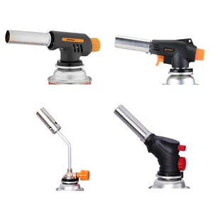 Heating & 溶接Microブタンガストーチ銃、Mini Flame Gun Lighter Cheapest Copper Pipe Butane Gas Torch