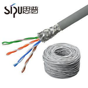 Sipu mejor precio 26AWG-23AWG CCA CAT5e/Cat6/cat6a/cat7 precio <span class=keywords><strong>por</strong></span> <span class=keywords><strong>Metro</strong></span> <span class=keywords><strong>Ethernet</strong></span> cables <span class=keywords><strong>de</strong></span> red informática - Product Image 5