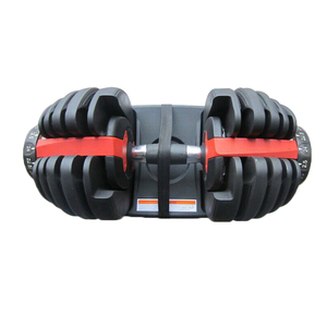 24 kg least wholesale CrossFit gym black Rubber coated CUFFLINK Adjustable/custom CUFFLINK - Product Image 1