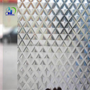 Karatachi Kasumi à motifs clair obscur motif design en verre écran de douche en verre à motif - Product Image 3