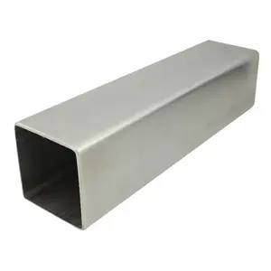 Tubo quadrado de alumínio 200x200mm