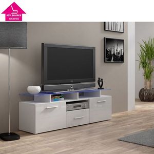 Mini estante de vidrio en la parte superior con 2 puerta 2 <span class=keywords><strong>TV</strong></span> cajón de <span class=keywords><strong>pie</strong></span> - Product Image 1