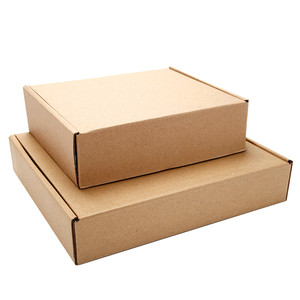 Gấp Carton Với Tuck Trong Flap Brown Tông Gửi Thư Hộp Bưu Điện Lớn Đôi Tường - Product Image 4