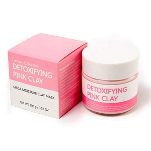 En Stock extractos naturales Facial de <span class=keywords><strong>Arcilla</strong></span> De Caolín con vitamina E <span class=keywords><strong>Arcilla</strong></span> rosa máscara de barro para venta - Product Image 1
