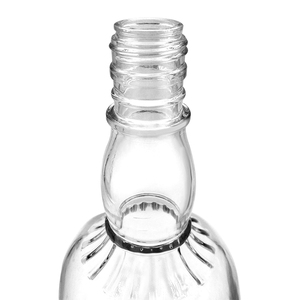 Kích Thước Lớn <span class=keywords><strong>1.75l</strong></span> Chai Thủy Tinh Cho Rượu Whisky Rượu Chai - Product Image 3