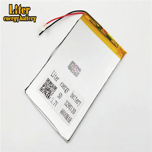 Lipo Tablet PC <span class=keywords><strong>3</strong></span>,7 V 3290130 battery rechargeable 4000 mah Polymer battery li-polímero - Product Image 3