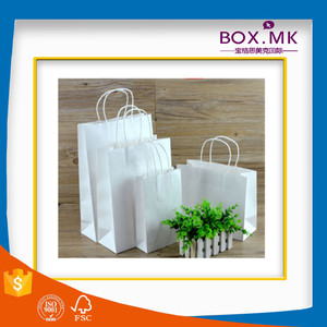Plus Populaire Blanc <span class=keywords><strong>Mini</strong></span> Emballage <span class=keywords><strong>Kraft</strong></span> <span class=keywords><strong>Sac</strong></span> De Papier - Product Image 1