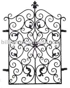 wrought iron window grille