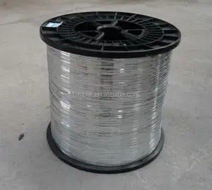 Électro galvanisé fil plat diamètres: 0.22mm production de maille récureur whatsapp 008613920264894