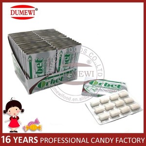 Mejor Venta de <span class=keywords><strong>Menta</strong></span> Sabor Xilitol Mascar Chicle <span class=keywords><strong>sin</strong></span> azúcar - Product Image 4