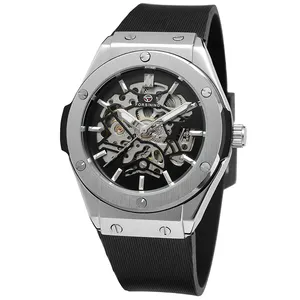 Forsining Uhren Herren Custom Logo Marke Tourbillon Automatik Mechanisch Kleine Luxus Armbanduhren Mechanische Uhren für Herren