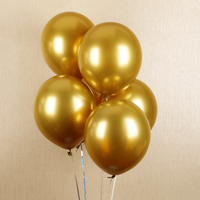 Ballons en latex métalliques brillants chromés nacrés de 12 pouces, les plus vendus, 10 pièces/sac