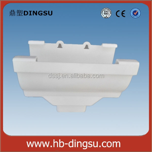 Meilleur prix usine haute qualité <span class=keywords><strong>pluie</strong></span> <span class=keywords><strong>gouttière</strong></span> en pvc et accessoires/Matériaux <span class=keywords><strong>De</strong></span> Construction En Plastique <span class=keywords><strong>collecteur</strong></span> <span class=keywords><strong>d</strong></span>'<span class=keywords><strong>eau</strong></span>/5.0 pouces toit <span class=keywords><strong>gouttière</strong></span> - Product Image 3