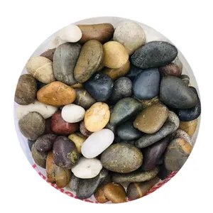 Pedras decorativas para paisagem de casa, mais baratas, pedras de cor mistas para jardim