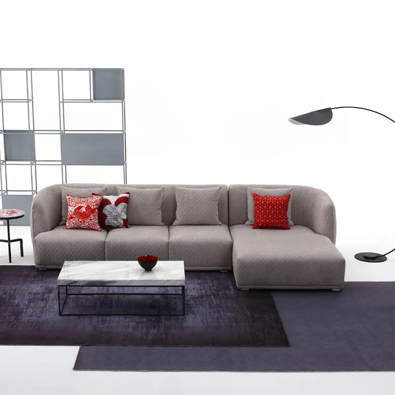 Home Furniture Modern Sofa Leather Italian