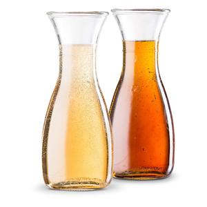 Pompe à eau en verre avec couvercle, dispositif de protection, bec goutte à goutte, pichet à eau Pour réfrigérateur <span class=keywords><strong>1l</strong></span> Pour les jus, citron, thé, lait, vin - Product Image 5