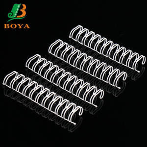 Nylon Tráng Kim Loại Ràng Buộc Vòng Xoắn Ốc Máy Tính Xách Tay Dây Xoắn Ốc Ràng Buộc Vòng Đôi Vòng Ràng Buộc Wiro - Product Image 1