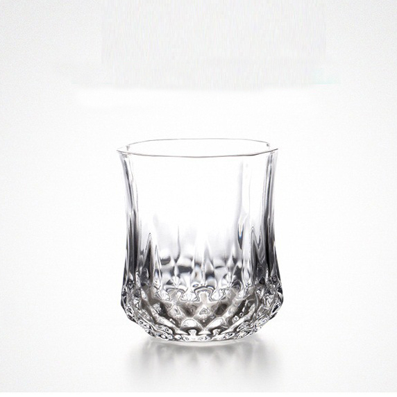 Custom logo lead free luxury heavy base whisky glasses old fashioned whisky glass